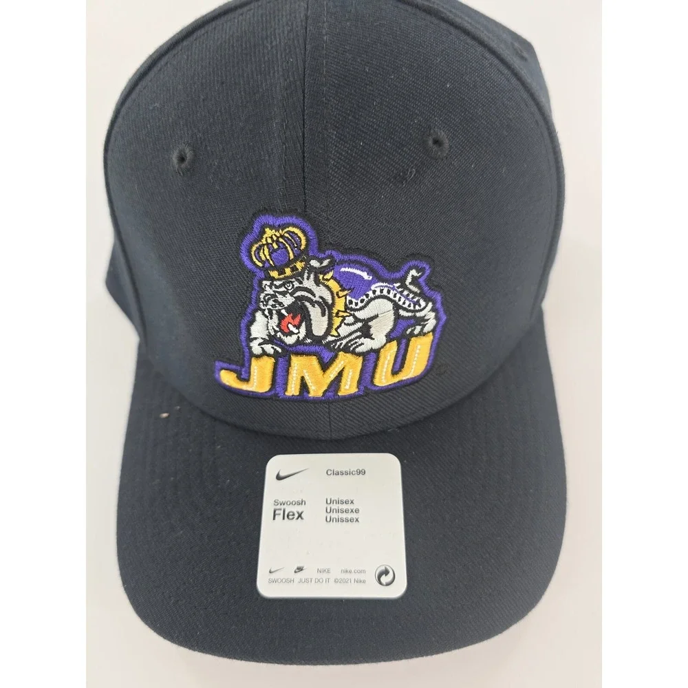 Nike James Madison University Classic99 Hat‎ Men's Purple Duke Baseball Cap NWT